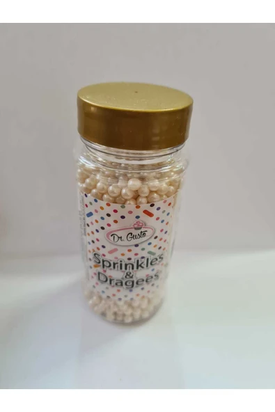 Dr. Gusto Pasta Süsü Sprinkles&Dragees 90 gr - Sedef ürün görseli 1