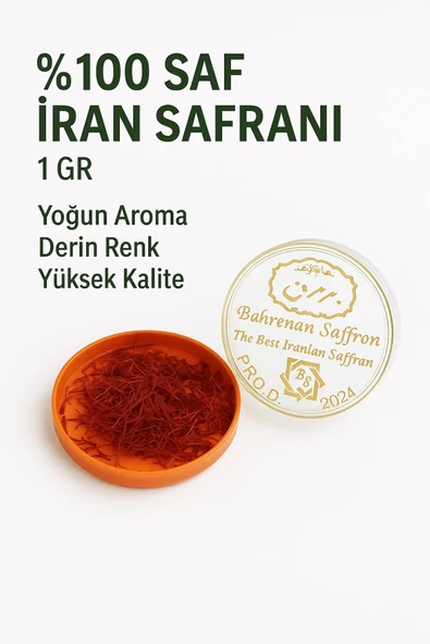 aleyna baharat Safran 1 gr - İran Safranı Premium Kalite ürün görseli 1