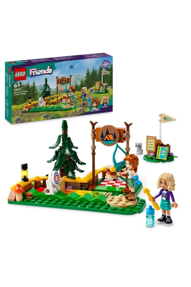 LEGO Friends Macera Kampı Okçuluk Alanı 42622 - 6 Yaş ve Üzeri Çocuklar için Autumn ve Nova M ürün görseli 1