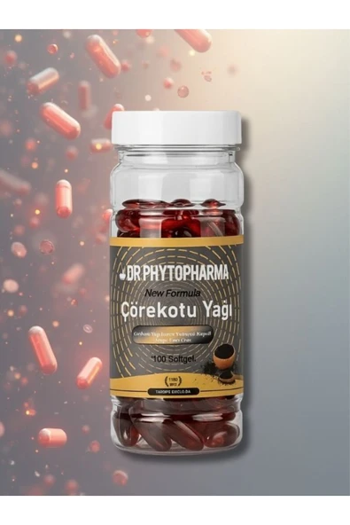aleyna baharat Çörekotu Yağı Yumuşak Kapsül Takviye Edici Gıda Softjel 1000mg 100'lü ürün görseli 1
