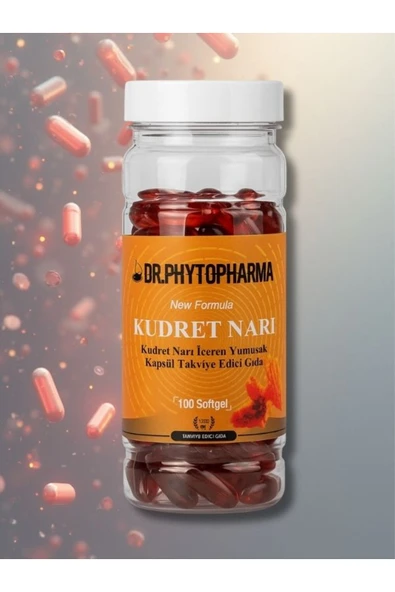 aleyna baharat Kudret Narı İçeren Yumuşak KapsülTakviye Edici Gıda Softjel 100 Kapsül 1000 mg ürün görseli 1