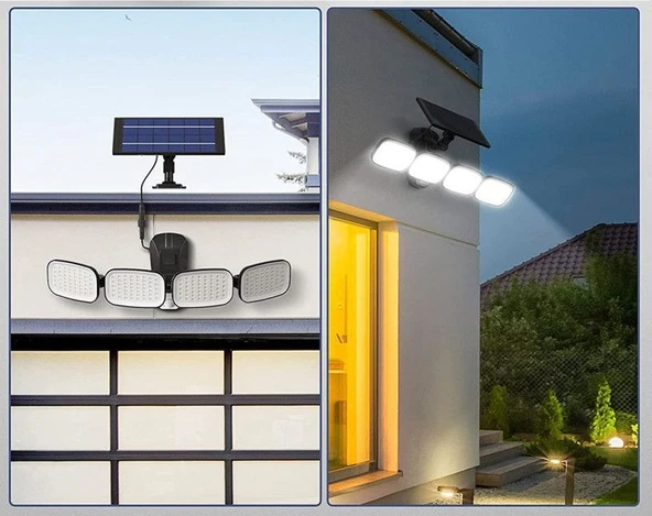 Powermaster 6V 3W Solar Panelli Hareket Sensörlü Ledli Lamba (PM-8048) - Resim 8