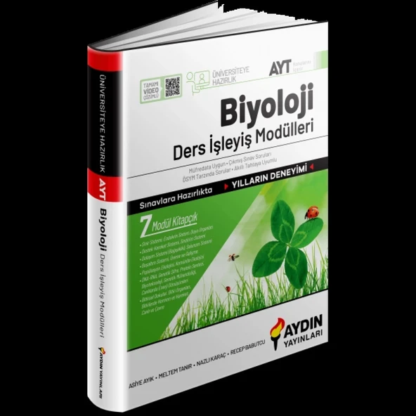 Üniversiteye Hazırlık AYT Biyoloji Ders İşleyiş Modülleri ürün görseli 1