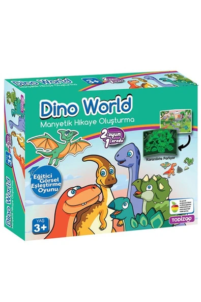 Todizoo Dino World Manyetik Hikaye Oluşturma 83915 ürün görseli 1