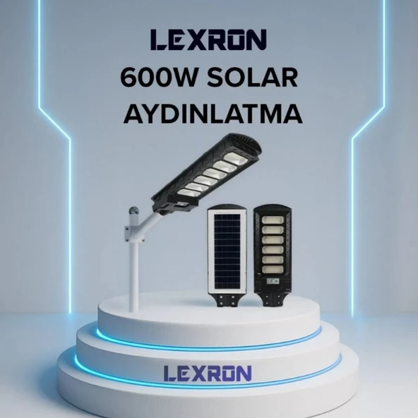 Lexron 600W Solar Aydınlatma ürün görseli 1