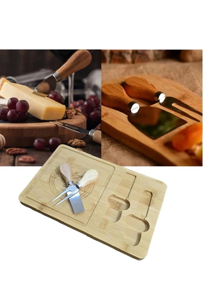 Yakut 12362 Bambu 3 Prç Peynir Sunum Tahtası ürün görseli 1