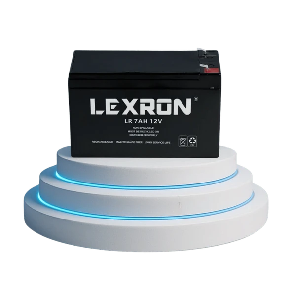 Lexron 7Ah Kuru Akü - Resim 3