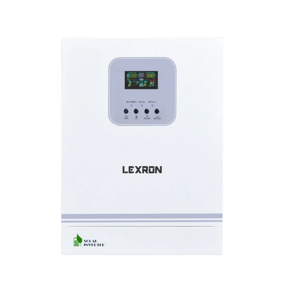 Lexron 3kW 24V Hv Mppt 40-500 Pv Input Akıllı Hibrit Inverter ürün görseli 1