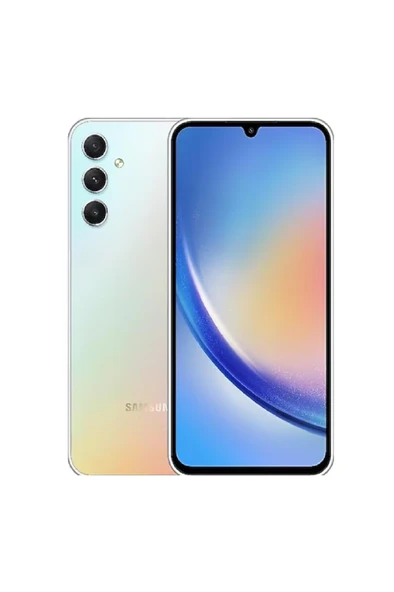 Yenilenmiş Samsung Galaxy A34 128GB Gümüş AGrade ürün görseli 1