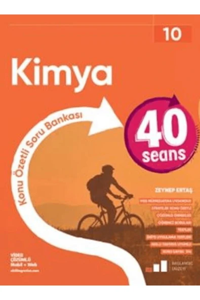 10. Sınıf 40 Seans Kimya / Zeynep Ertaş / Okyanus Yayınları / 9786255636034 ürün görseli 1