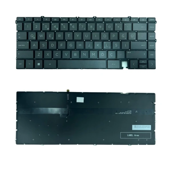 Hp Envy x360 1S7H6EA Klavye Siyah TR Işıklı ürün görseli 1