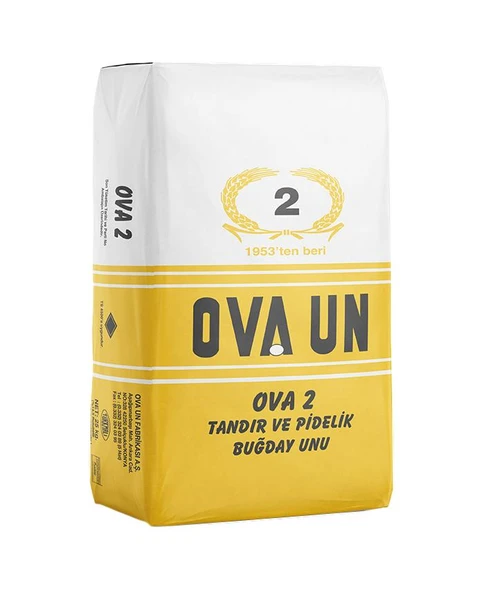 Ova 2 Tandır ve Pidelik Un 25 kg ürün görseli 1