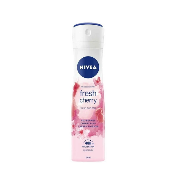 Nivea Fresh Cherry Kadın Deodorant 150 ml ürün görseli 1