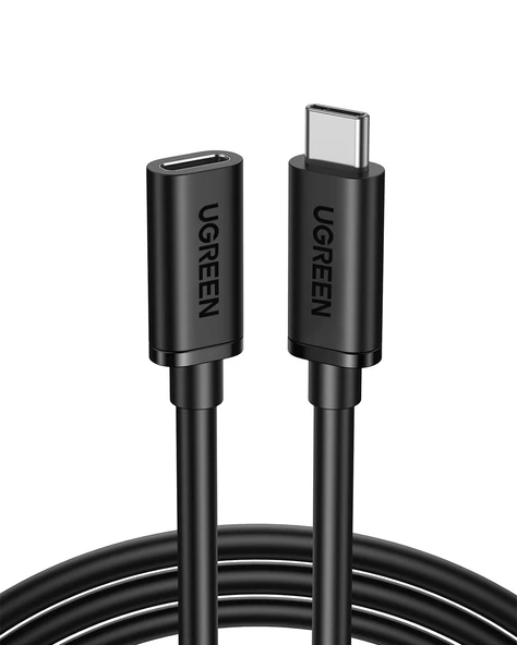 UGREEN MT01925 Thunderbolt 3 Type-C Erkek to Type-C Dişi Uzatma Kablosu 50 cm, 40574 ürün görseli 1