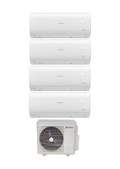 Bosch 36000 BTU 1 Dış + 4 İç Ünite (12+12+12+12) Duvar Tipi Multi Inverter Split Klima ürün görseli 1
