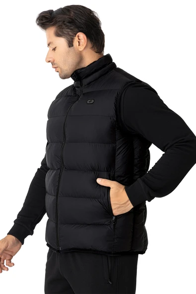 Crozwise Siyah Erkek Outdoor Şişme Yelek - 4018-10 ürün görseli 1