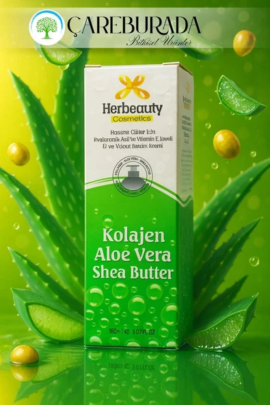 HerBeauty - Aloevera & Shea Butter & Kolajen Krem 150 Ml ürün görseli 1