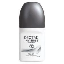 Deotak Roll-On Deodorant Invisible For Men 35 ml ürün görseli 1