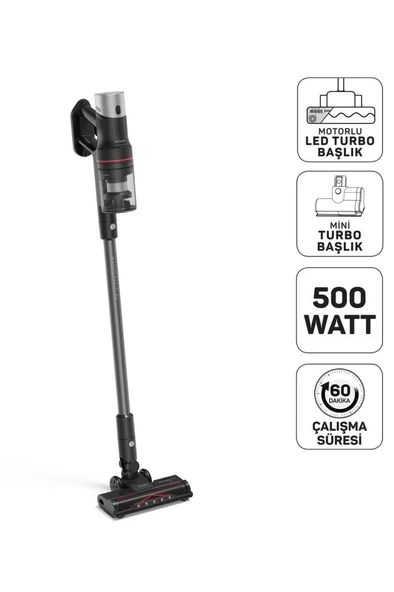 MagiClean Flex Dikey Şarjlı Süpürge Siyah - AR4209 ürün görseli 1