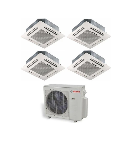 Bosch 28000 BTU 1 Dış + 4 İç Ünite (9+9+9+9) Kaset Tipi Multi Inverter Klima ürün görseli 1