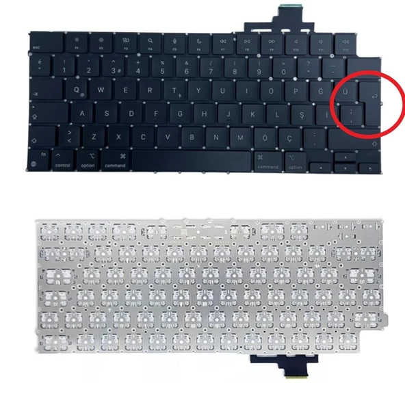 Apple MacBook Air A2681 2022 Klavye Büyük Enter ürün görseli 1