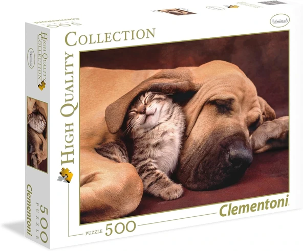 Clementoni - 500 Parça High Quality Collection Puzzle - Cuddles - 35020 ürün görseli 1