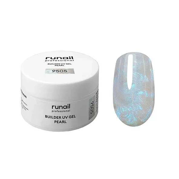 Fontenay RUNAİL Modelleme UV Jeli – İnci Efektli (BUILDER UV GEL PEARL), 15 g – No: 9505 ürün görseli 1