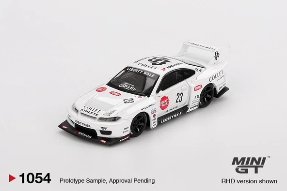 Mini GT Nissan LB-Super Silhouette S15 SILVIA ATHLETE 1054 ürün görseli 1