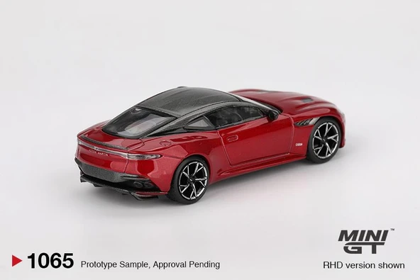 Mini GT Aston Martin DBS Hyper Red 1065 - Resim 2