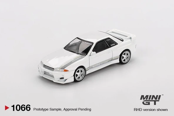 Mini GT Nissan Skyline GT-R (R32) VeilSide Combat C-I White 1066 ürün görseli 1