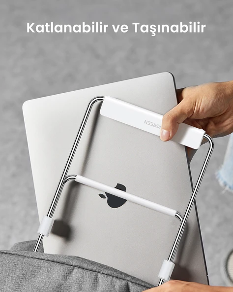 UGREEN Ayarlanabilir Katlanabilir Masaüstü Notebook Standı, 80348 - Resim 6