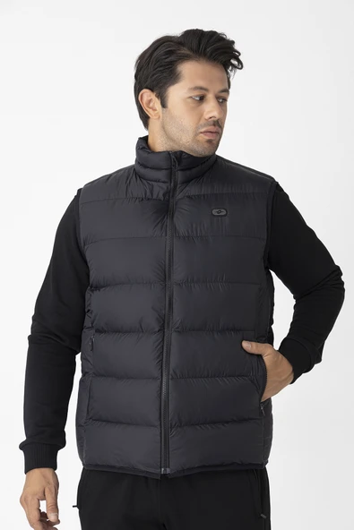 Crozwise Antrasit Erkek Outdoor Şişme Yelek - 4018-06 ürün görseli 1