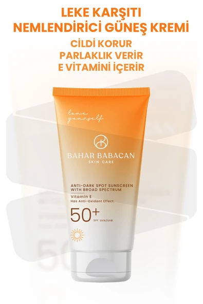 Bahar Babacan E Vitamini Ve Baobab Yağı Leke Karşıtı Yüksek Korumalı Güneş Kremi Spf 50 50ml ürün görseli 1