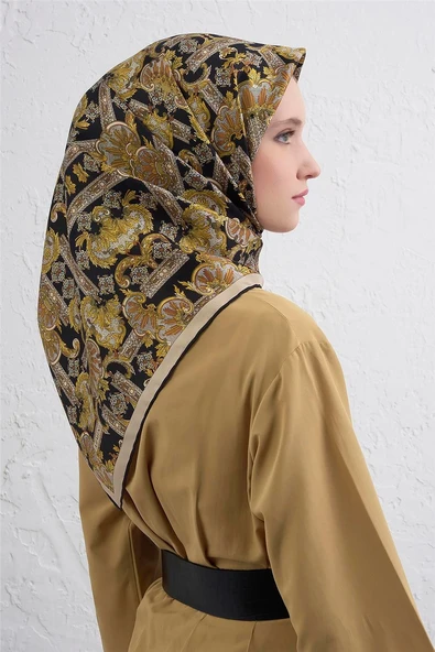Twill İpek Eşarp -2025/2026 -94162D - Resim 7