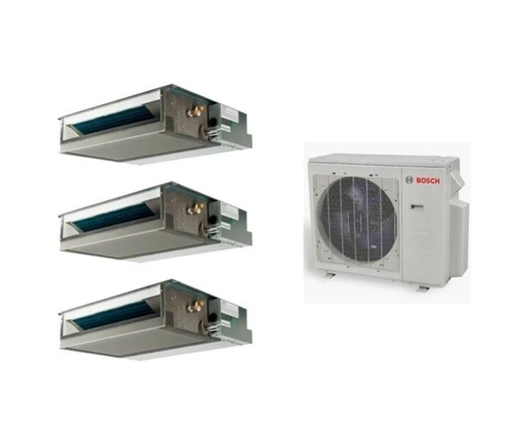 Bosch 28000 BTU 1 Dış + 3 İç Ünite (12+12+12) Kanal Tipi Multi Inverter Klima ürün görseli 1