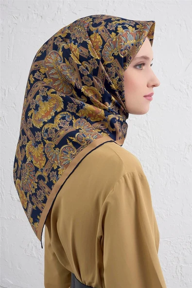 Twill İpek Eşarp -2025/2026 -94162D - Resim 2