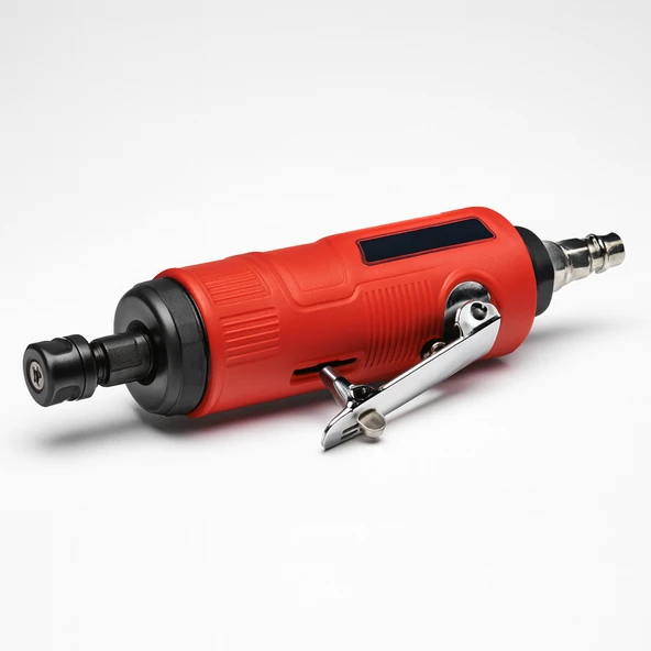 Havalı Kalıpçı Taşlama Makinesi Kompresör Uyumlu Jak Girişli 0.3 HP 25000 Rpm 6.5 Bar 1/4" 6 mm Pens ürün görseli 1