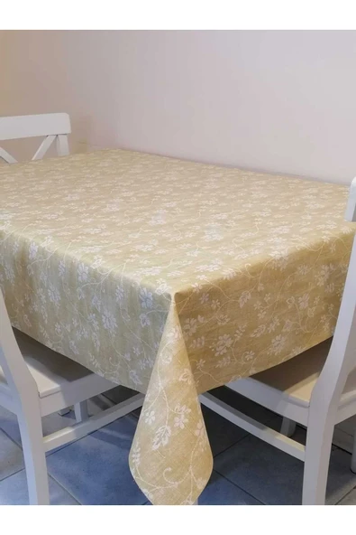 Elyaflı Pvc Muşamba - Desenli Silinebilir Masa Örtüsü ürün görseli 1