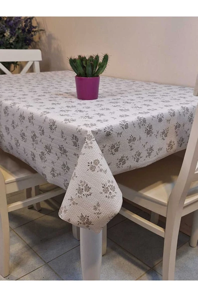 KAYDIRMAZ TABANLI PVC MUŞAMBA - DESENLİ SİLİNEBİLİR MASA ÖRTÜSÜ ürün görseli 1