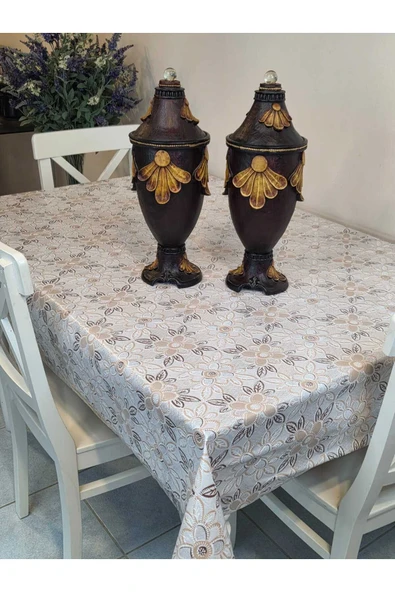 Ithal Pvc Muşamba - Desenli Silinebilir Masa Örtüsü ürün görseli 1
