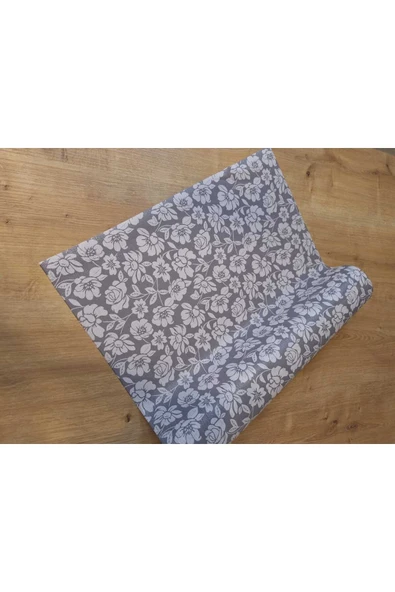 Gri Raf Ve Dolop Içi Örtüsü -  Kaymaz Raf Örtüsü 50cm X 500 Cm ürün görseli 1