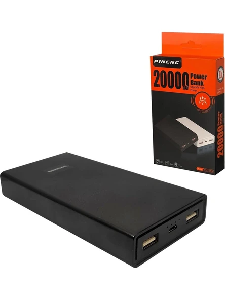 Pineng Powerbank 20000 Mah 2xusb Mıcro Girişli Pıneng PN-555 ürün görseli 1