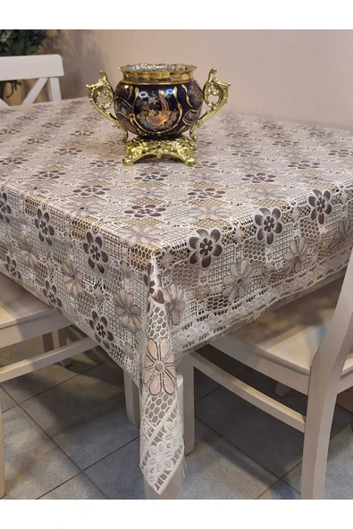 Ithal Pvc Muşamba - Desenli Silinebilir Masa Örtüsü ürün görseli 1
