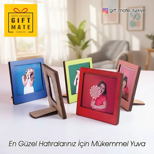 Mini MDF Fotoğraf Çerçevesi ürün görseli 1