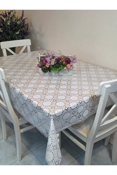 Ithal Pvc Muşamba - Desenli Silinebilir Masa Örtüsü ürün görseli 1
