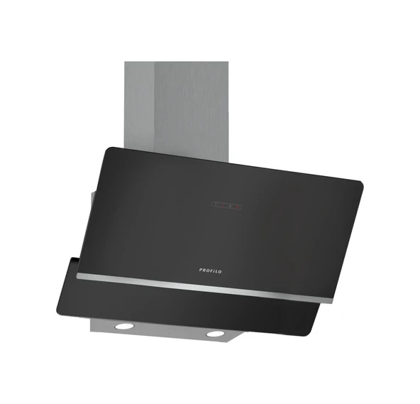 Profilo DVK8J661 80 CM Duvar Tipi Davlumbaz Siyah ürün görseli 1
