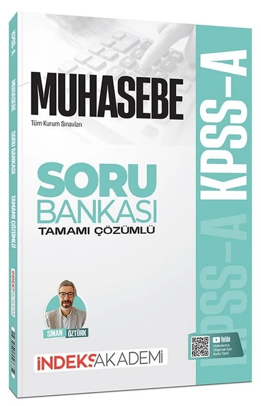 İndeks Akademi 2026 KPSS A Grubu Muhasebe Soru Bankası Çözümlü - Sinan Öztürk İndeks Akademi Yayıncılık ürün görseli 1