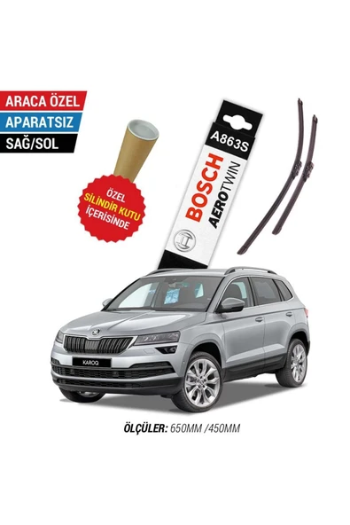 Skoda Karoq Silecek Takımı (2018-2024) Bosch Aerotwin A863S ürün görseli 1