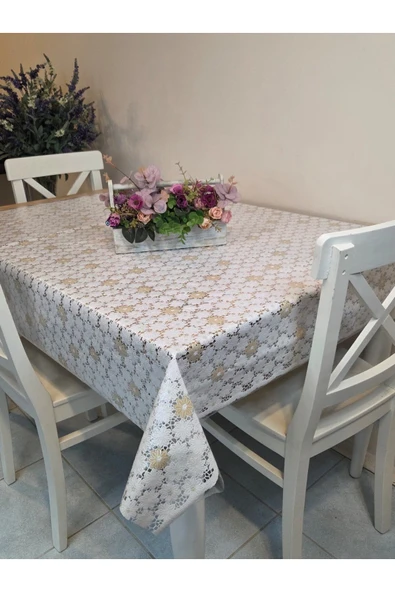 Ithal Pvc Muşamba - Desenli Silinebilir Masa Örtüsü ürün görseli 1
