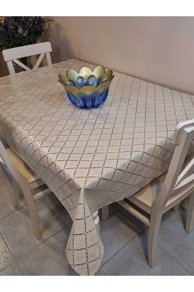 Ithal Pvc Muşamba - Desenli Silinebilir Masa Örtüsü ürün görseli 1